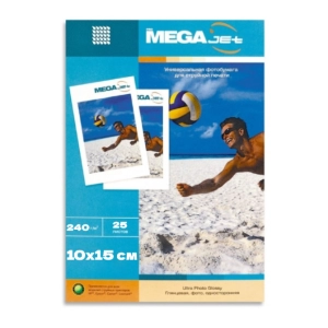 Ֆոտոթուղթ ProMega Jet միակողմանի փայլուն 10x15սմ 240 գր/մ 25 հատ ||Односторонняя глянцевая фотобумага ProMega Jet 10x15см 240 г/м 25 шт. ||One-sided sparkly photo paper ProMega Jet 10x15sm 240 g/m 25 pcs 