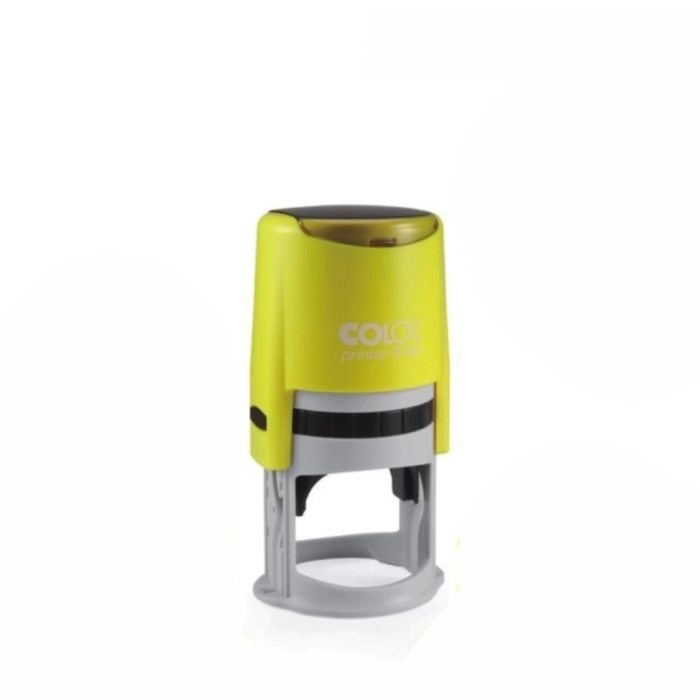 Սարք կնիքի Colop Printer Yellow R40 40 մմ ||Оснастка для печати круглая Colop Printer R40 Neon 40 мм с крышкой желтая