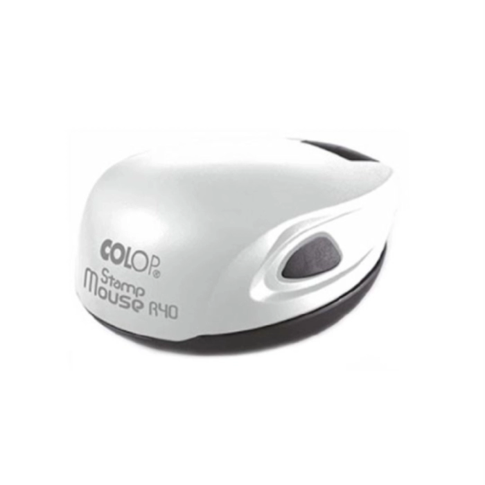 Սարք կնիքի Colop Stamp Mouse White R40 40 մմ ||Оснастка для печати круглая Colop Stamp Mouse R40 40 мм белая