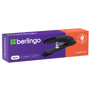 Կարիչ Berlingo Steel and Style 50 թերթ 50151 ||Степлер Berlingo Steel and Style до 50 листов 50151 ||Stapler Berlingo Steel and Style 50 sheets 50151 