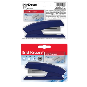 Կարիչ+ասեղ ErichKrause Elegance Classic կապույտ 20 թերթ 13905 ||Степлеригла ErichKrause Elegance Classic синий до 20 листов 13905 ||Stapler + needle ErichKrause Elegance Classic blue 20 sheets 13905