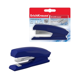 Կարիչ+ասեղ ErichKrause Elegance Classic կապույտ 20 թերթ 13905 ||Степлеригла ErichKrause Elegance Classic синий до 20 листов 13905 ||Stapler + needle ErichKrause Elegance Classic blue 20 sheets 13905