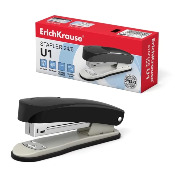 Կարիչ ErichKrause U1 30 թերթ 17692 ||Степлер ErichKrause U1 до 30 листов 17692 ||Stapler ErichKrause U1 30 sheets 17692