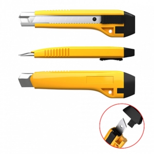 Դանակ գրասենյակային ErichKrause Universal 18մմ 19149 ||Канцелярский нож ErichKrause Universal 18мм 19149 ||Stationery knife ErichKrause Universal 18mm 19149 