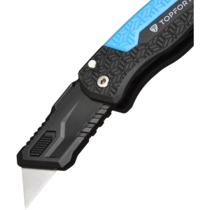 Դանակ գրասենյակային TOPFORT 19մմ 1960429 ||Канцелярский нож TOPFORT 19мм 1960429 ||Stationery knife TOPFORT 19mm 1960429