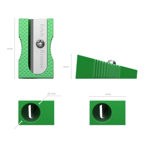 Սրիչ մետաղական ErichKrause Ferro 38014 ||Точилка металлическая ErichKrause Ferro 38014