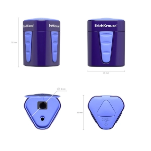 Սրիչ ErichKrause 3-Touch 33615 ||Точилка  ErichKrause 3-Touch 33615