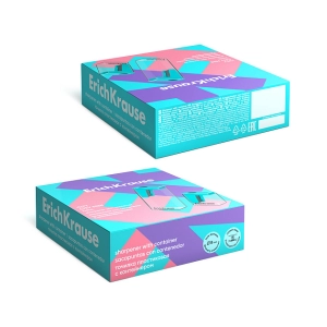 Սրիչ ErichKrause City Mini Pastel 61277 ||Точилка  ErichKrause City Mini Pastel 61277