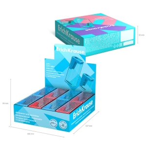 Սրիչ ErichKrause City Pastel 61275 ||Точилка ErichKrause City Pastel 61275 ||Sharpener ErichKrause City Pastel 61275 