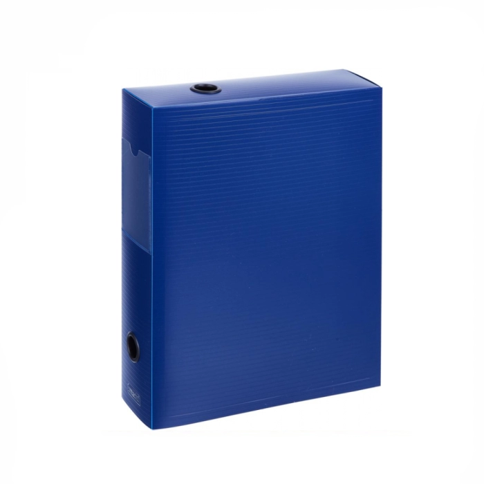 Թղթապանակ արխիվային Attache A4 ||Короб архивный пластик Attache на кнопке 330x245x101 мм синий дс 900 листов