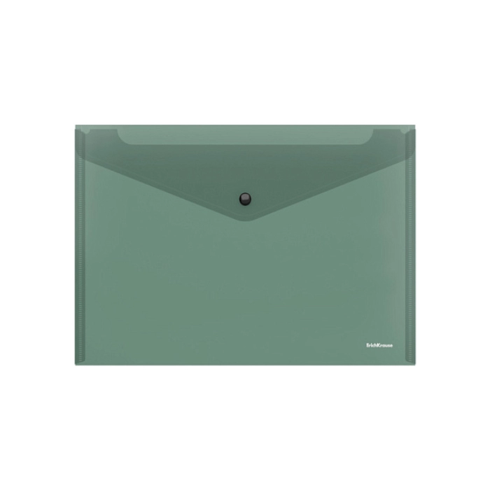 Թղթապանակ կոճակով ErichKrause Glossy Classic A4 50289 ||Папка-конверт на кнопке пластиковая ErichKrause Glossy Classic A4 50289 ||Envelope folder on the button ErichKrause Glossy Classic A4 50289
