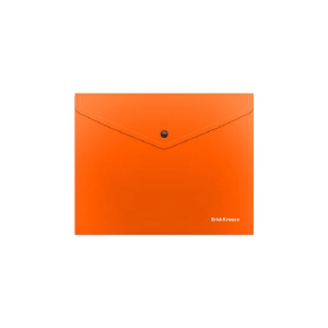 Թղթապանակ կոճակով ErichKrause Glossy Neon B5 50302 ||Папка-конверт на кнопке пластиковая ErichKrause Glossy Neon B5 50302 ||Envelope folder on the button ErichKrause Glossy Neon B5 50302