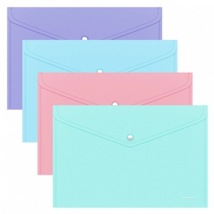 Թղթապանակ կոճակով ErichKrause A4 50322 ||Папка-конверт на кнопке ErichKrause A4 50322 ||Envelope folder on the button ErichKrause A4 50322