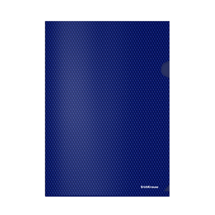 Անկյունակ ErichKrause Diamond Total Blue A4 55131 ||Папка-уголок пластиковая ErichKrause Diamond Total Blue A4 55131 ||Folder corner ErichKrause Diamond Total Blue A4 55131 