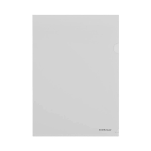 Անկյունակ ErichKrause Fizzy Clear A4 50150 ||Папка-уголок пластиковая ErichKrause Fizzy Clear A4 50150 ||Folder corner ErichKrause Fizzy Clear A4 50150 