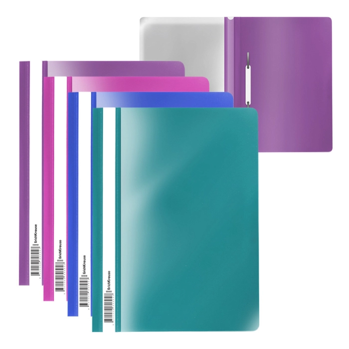 Արագակար ErichKrause Fizzy Vivid A4 50021 ||Папка-скоросшиватель пластиковая ErichKrause Fizzy Vivid A4 50021 ||Plastic binder folder ErichKrause Fizzy Vivid A4 50021 
