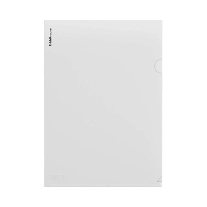 Անկյունակ ErichKrause Glossy Clear A4 50151 ||Папка-уголок пластиковая ErichKrause Glossy Clear A4 50151 ||Folder corner ErichKrause Glossy Clear A4 50151