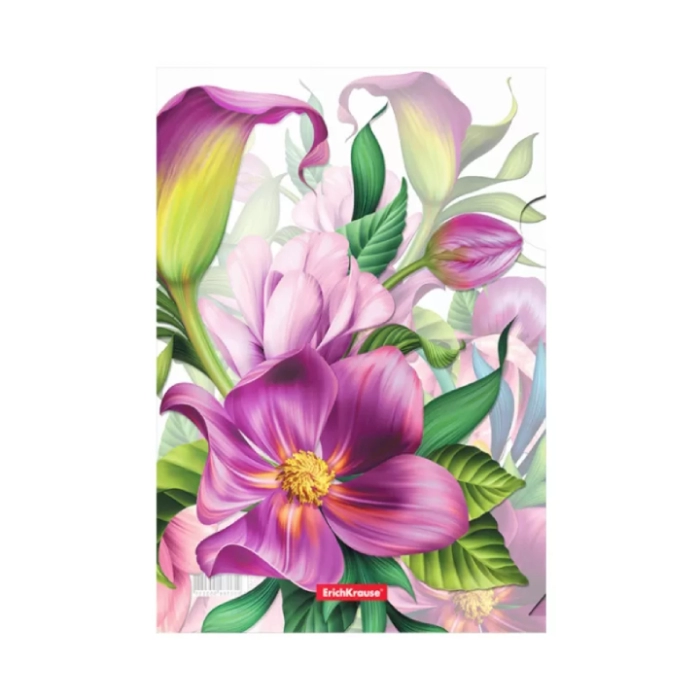 Անկյունակ ErichKrause Tropical Flowers A4 55311 ||Папка-уголок пластиковая ErichKrause Tropical Flowers A4 55311 ||Folder corner ErichKrause Tropical Flowers A4 55311