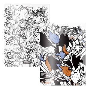 Անկյունակ ErichKrause Tulips A4 54038 ||Папка-уголок пластиковая ErichKrause Tulips A4 54038 ||Folder corner ErichKrause Tulips A4 54038