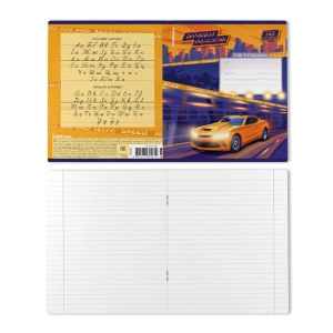 Տետր տողանի ErichKrause Sport Car 18 թերթ 60567 ||Тетрадь в строку ErichKrause Sport Car 18 листов 60567 ||Notebook lines ErichKrause Sport Car 18 sheets 60567