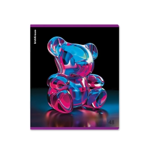 Տետր վանդակավոր ErichKrause Jelly Bear 48 թերթ 63305 ||Тетрадь в клетку ErichKrause Jelly Bear 48 листов 63305 ||Notebook cages ErichKrause Jelly Bear 48 sheets 63305