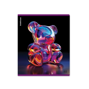 Տետր վանդակավոր ErichKrause Jelly Bear 48 թերթ 63305 ||Тетрадь в клетку ErichKrause Jelly Bear 48 листов 63305 ||Notebook cages ErichKrause Jelly Bear 48 sheets 63305