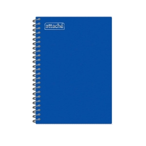 Տետր վանդակավոր Attache А5 զսպանակով 96 թերթ
