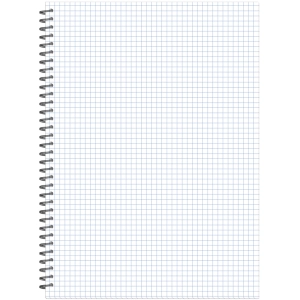 Տետր վանդակավոր Attache А5 զսպանակով 96 թերթ