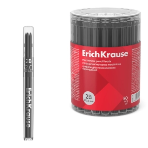 Միջուկ մեխանիկական մատիտի ErichKrause 2մմ 2B 29303 ||Грифели для механических карандашей ErichKrause 2мм 2B 29303 ||Pencils for mechanical pencils ErichKrause 2mm 2B 29303