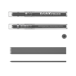 Միջուկ մեխանիկական մատիտի ErichKrause 2մմ 2B 29303 ||Грифели для механических карандашей ErichKrause 2мм 2B 29303 ||Pencils for mechanical pencils ErichKrause 2mm 2B 29303