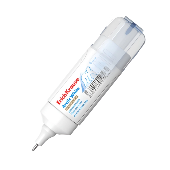 Շտրիխ-գրիչ ErichKrause Arctic white 8 մլ 15523 ||Ручка-корректор ErichKrause Arctic white 8 мл 15523 ||Correction pencil ErichKrause Arctic white 8 ml 15523