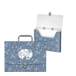 Թղթապանակ-պայուսակ ErichKrause® A4 Frozen Beauty 54105 ||Портфель пластиковый ErichKrause® A4 Frozen Beauty 54105