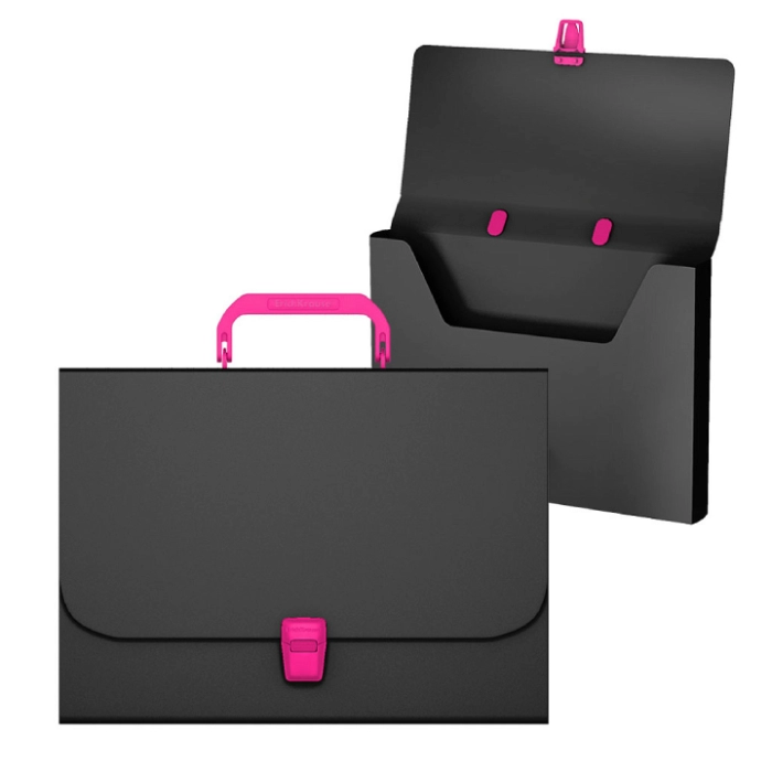 Թղթապանակ-պայուսակ ErichKrause Matt Accent A4 50439 ||Портфель пластиковый ErichKrause Matt Accent A4 50439 ||Portfolio folder ErichKrause Matt Accent A4 50439 