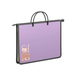 Թղթապանակ-պայուսակ ErichKrause Matt Pastel Bloom A4 61201 ||Портфель пластиковый ErichKrause Matt Pastel Bloom A4 61201 ||Portfolio folder ErichKrause Matt Pastel Bloom A4 61201 
