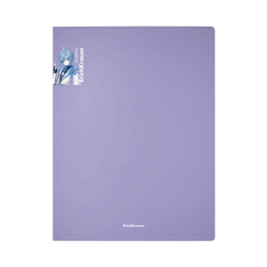 Թղթապանակ 4 օղակ ErichKrause Soft Manga A4 61187 ||Папка на 4 кольцах пластиковая ErichKrause Soft Manga A4 61187 ||4 ring plastic binder Erich Krause Soft Manga A4 61187