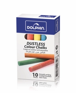 Կավիճ գունավոր Dolphin  10 հատ || Меловой цветной Дельфин 10 ш || Chalk colored Dolphin 10 pcs.
