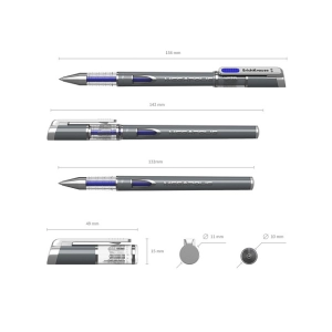 Գրիչ կապույտ գելային ErichKrause MEGAPOLIS Stick 0.5մմ ||Ручка гелевая синяя ErichKrause MEGAPOLIS Stick 0.5мм 