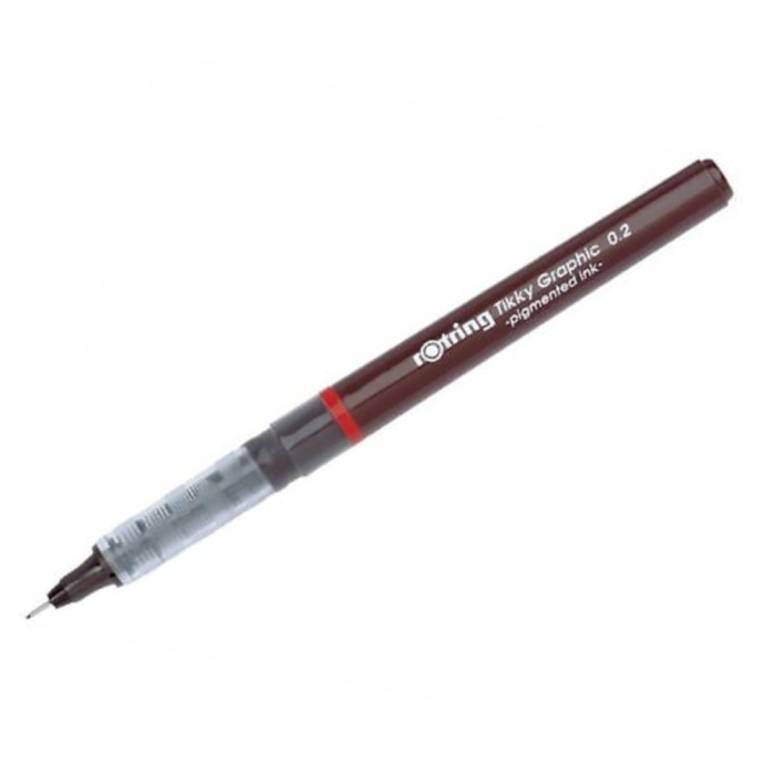 Լայներ Rotring Liner Black 0,2 մմ ||Ручка капиллярная Rotring 