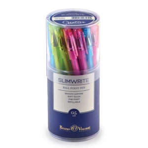 Գրիչ գնդիկավոր B&V SlimWrite կապույտ 0,5մմ 20-0019 ||Ручка шариковая B&V SlimWrite синяя 0,5мм 20-0019 ||Ballpoint pen B&V SlimWrite blue 0,5mm 20-0019