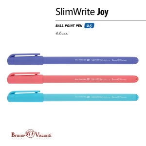 Գրիչ գնդիկավոր B&V SlimWrite կապույտ 0,5մմ 20-0053 ||Ручка шариковая B&V SlimWrite синяя 0,5мм 20-0053 ||Ballpoint pen B&V SlimWrite blue 0,5mm 20-0053