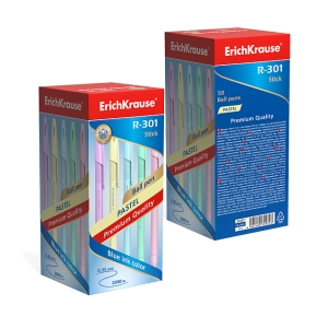 Գրիչ գնդիկավոր կապույտ ErichKrause Stick Pastel 0.7մմ 55387 ||Ручка шариковая синяя ErichKrause Stick Pastel 0.7мм 55387
