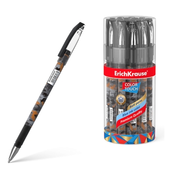 Ручка шариковая ErichKrause ColorTouch Stick Rough Native 0.7, цвет чернил синий 48766