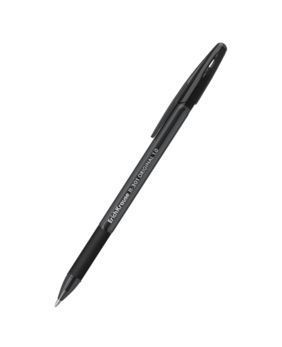 Գրիչ գնդիկավոր ErichKrause R-301 սև 1,0 մմ 60973 ||Шариковая ручка ErichKrause ErichKrause R-301 черный 1,0 мм 60973 ||ErichKrause R-301 Classic Ballpoint Pen, Black, 1.0 mm 60973