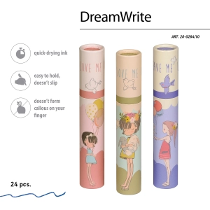 Գրիչ B&V Dream Write 0.7մմ կապույտ 20-0264/10||Ручка в коробке BrunoVisconti 0.7 мм синий Dream Write 20-0264/10