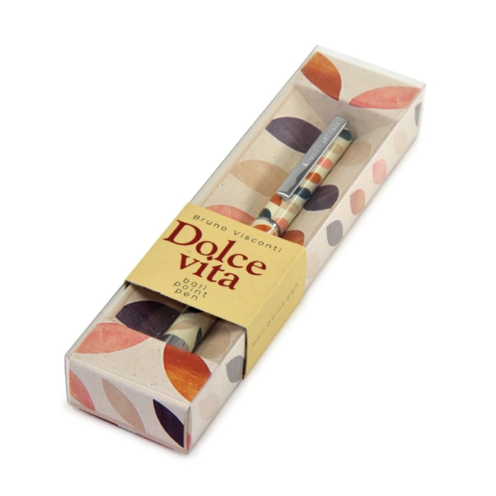Գրիչ գնդիկավոր տուփով B&V Dolce Vita կապույտ 0,7մմ 20-0252/01 ||Шариковая ручка в коробке B&V Dolce Vita синяя 0.7мм 20-0252/01 ||Ballpoint pen in a box B&V Dolce Vita blue 0.7mm 20-0252/01