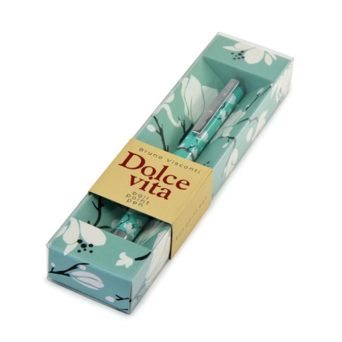 Գրիչ գնդիկավոր տուփով B&V Dolce Vita կապույտ 0,7մմ 20-0252/08 ||Шариковая ручка в коробке B&V Dolce Vita синяя 0.7мм 20-0252/08 ||Ballpoint pen in a box B&V Dolce Vita blue 0.7mm 20-0252/08