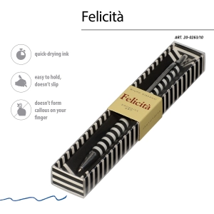 Գրիչ կապույտ տուփով B&V Felicita 0,5 մմ 20-0263/10 ||Ручка в коробке BrunoVisconti 0.5мм синий Felicita 20-0263/10