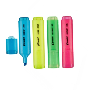 Մարկեր ընդգծող Комус 1-5 մմ 4 հատ 