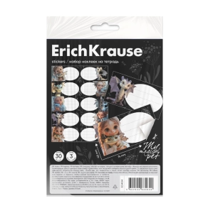 Տիպ տետրի ErichKrause Magic Pet 3 թերթ 63464 ||Наклейки на тетрадь ErichKrause Magic Pet 3 листа 63464 ||Notebook stickers ErichKrause Magic Pet 3 sheets 63464