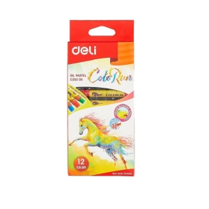 Յուղամատիտ Deli 12 գույն ||Пастель Deli 12 цвета